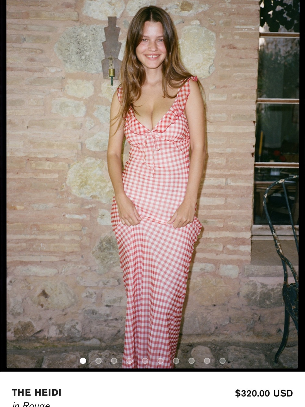 Realisation Par Heidi Rouge Gingham Dress - Picture 5 of 11